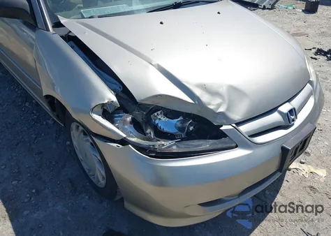 2004 Honda Civic Lx from USA, damaged, VIN 2HGES16524H640304